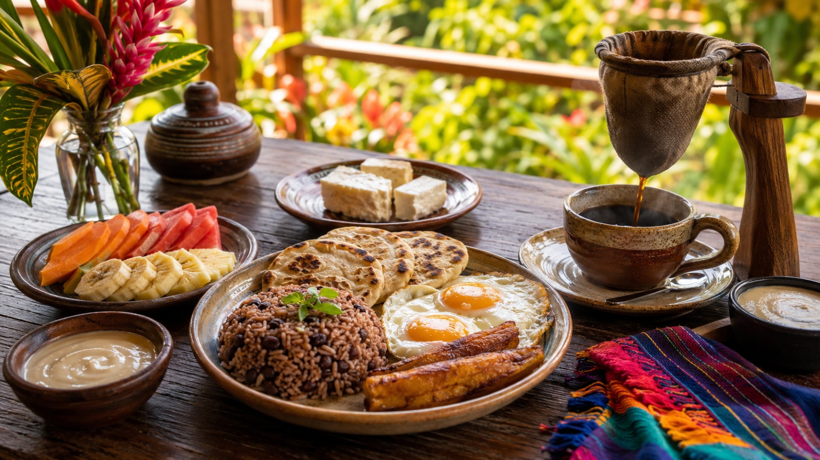 Selva Mística locally sourced breakfast spread