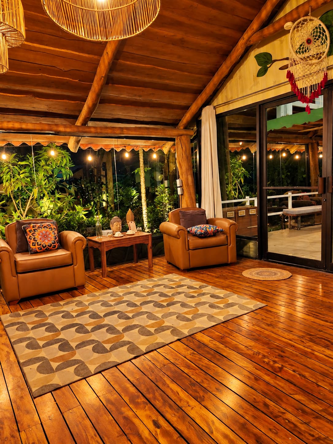 Hotel Interior — Selva Mística